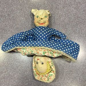 Rare Topsy Turvy Doll Vintage